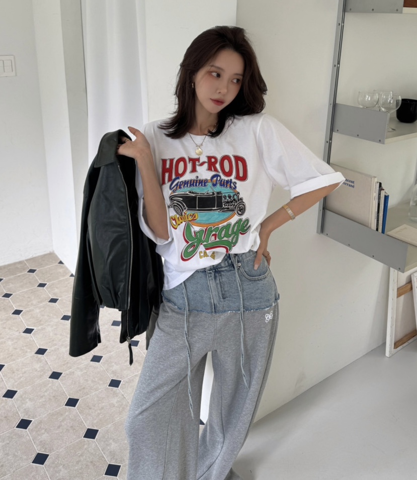 JENNY 1976韓國代購㊣女士新款推薦人氣熱賣休閑職業時尚T恤JENNY 1976T恤