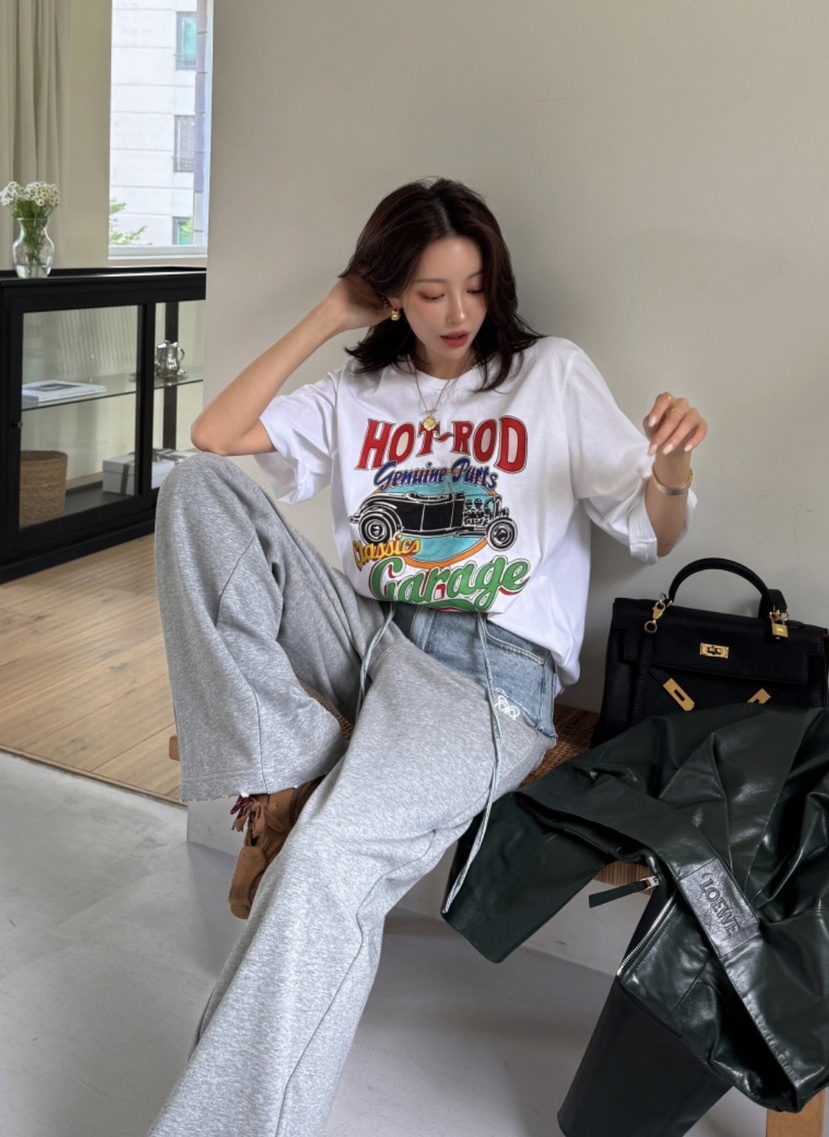 JENNY 1976韓國代購㊣女士新款推薦人氣熱賣休閑職業時尚T恤JENNY 1976T恤