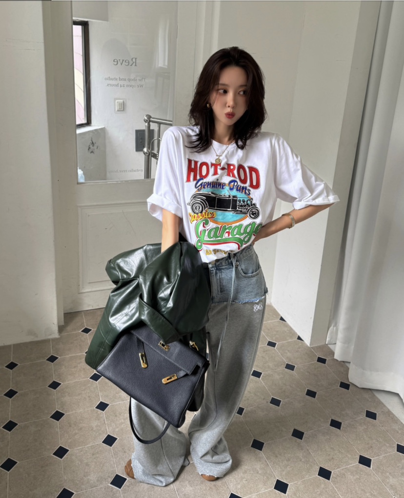 JENNY 1976韓國代購㊣女士新款推薦人氣熱賣休閑職業時尚T恤JENNY 1976T恤