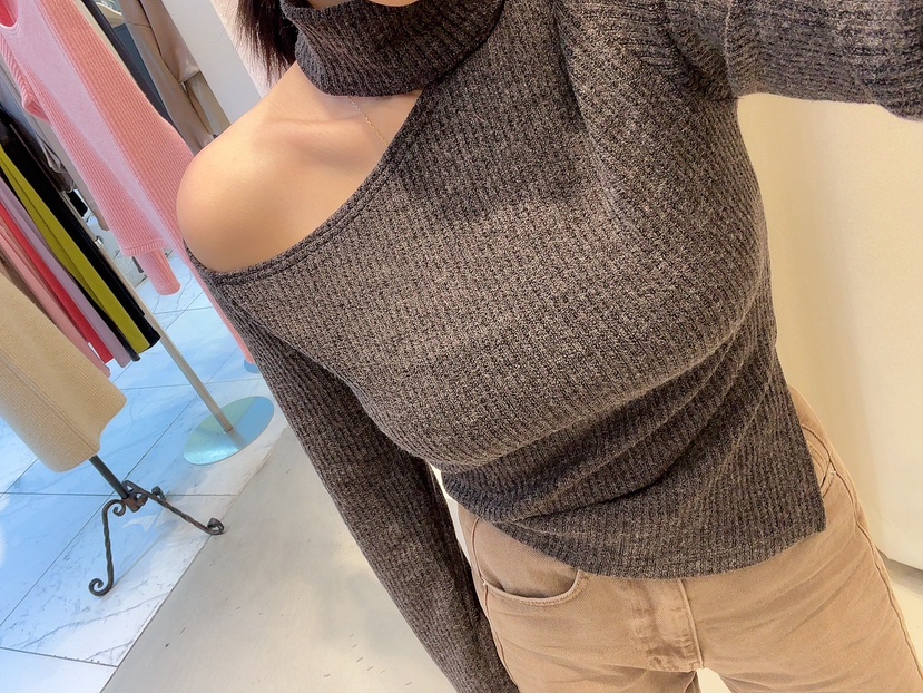 RIAH韓國直郵㊣女士新款熱賣休閑25秋冬真品人氣時尚針織衫RIAH針織衫