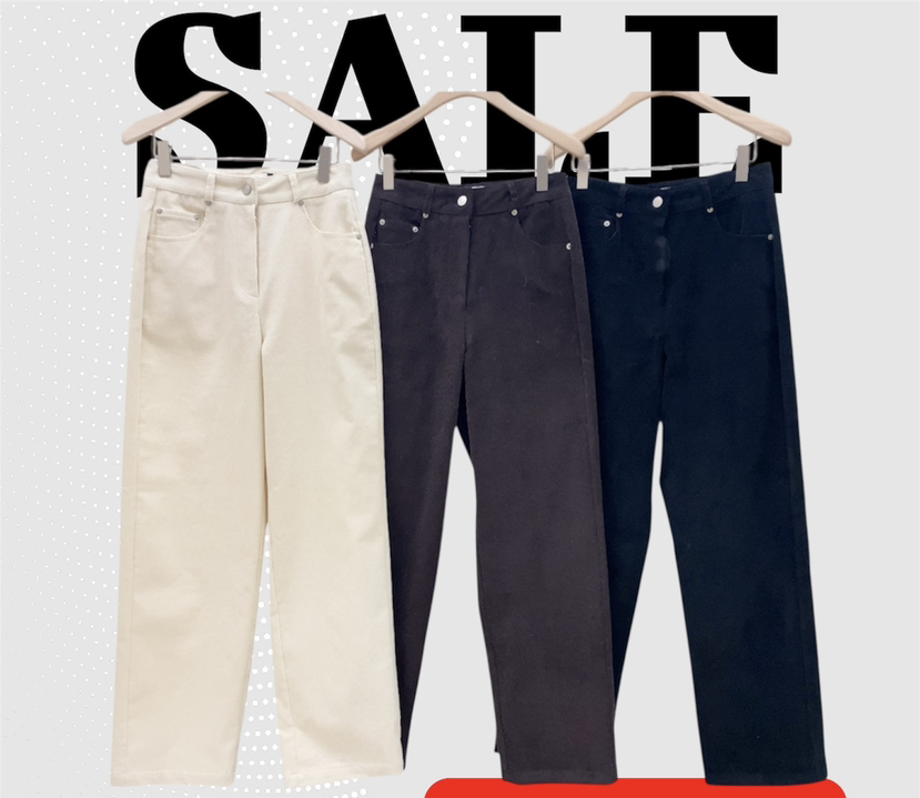 LOVE ROSIE東大門㊣直郵女裝新品職業真品休閑褲Sale燈芯絨LOVE ROSIE休閑褲