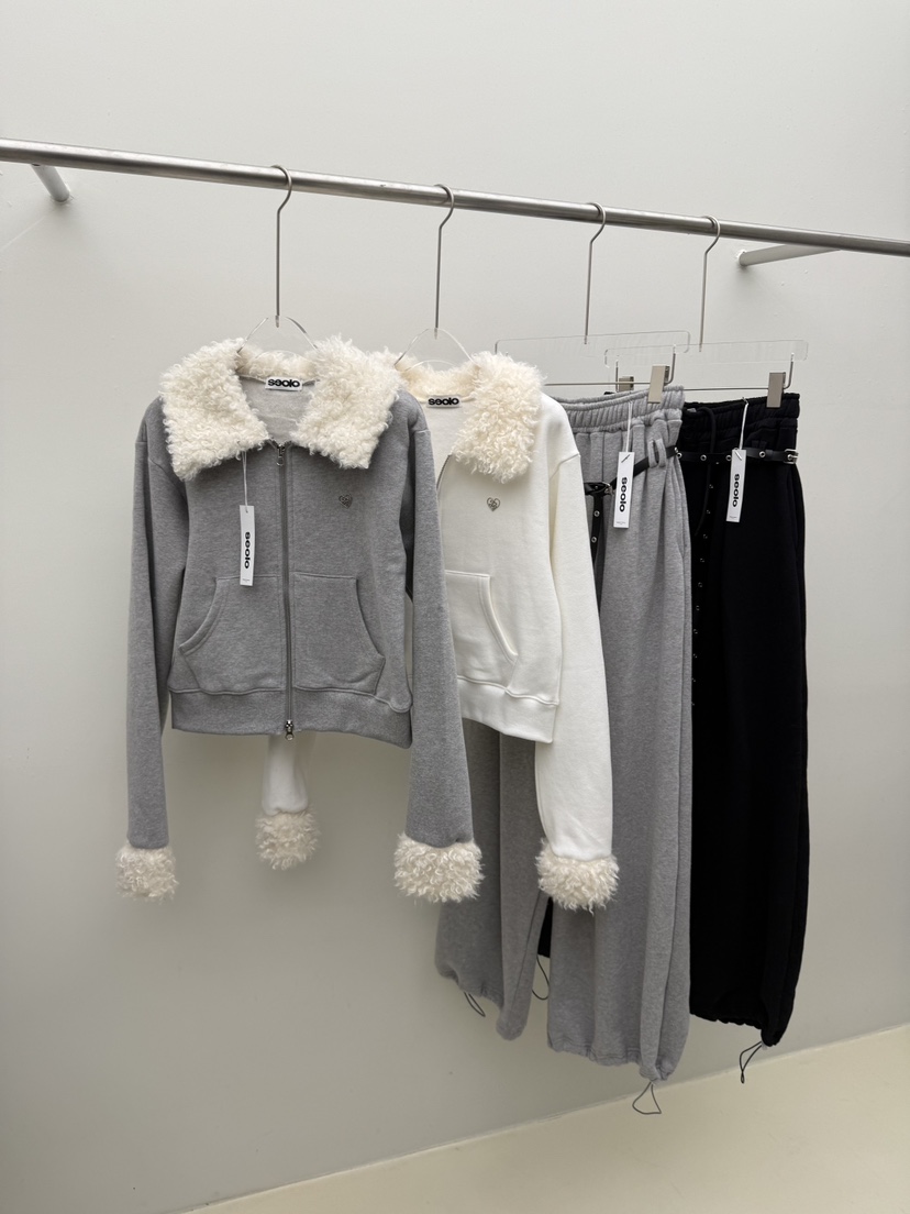 SEOLO韓國直郵㊣女裝新款時尚人氣休閑真品職業熱賣夾克拉鏈Seolo seoul夾克