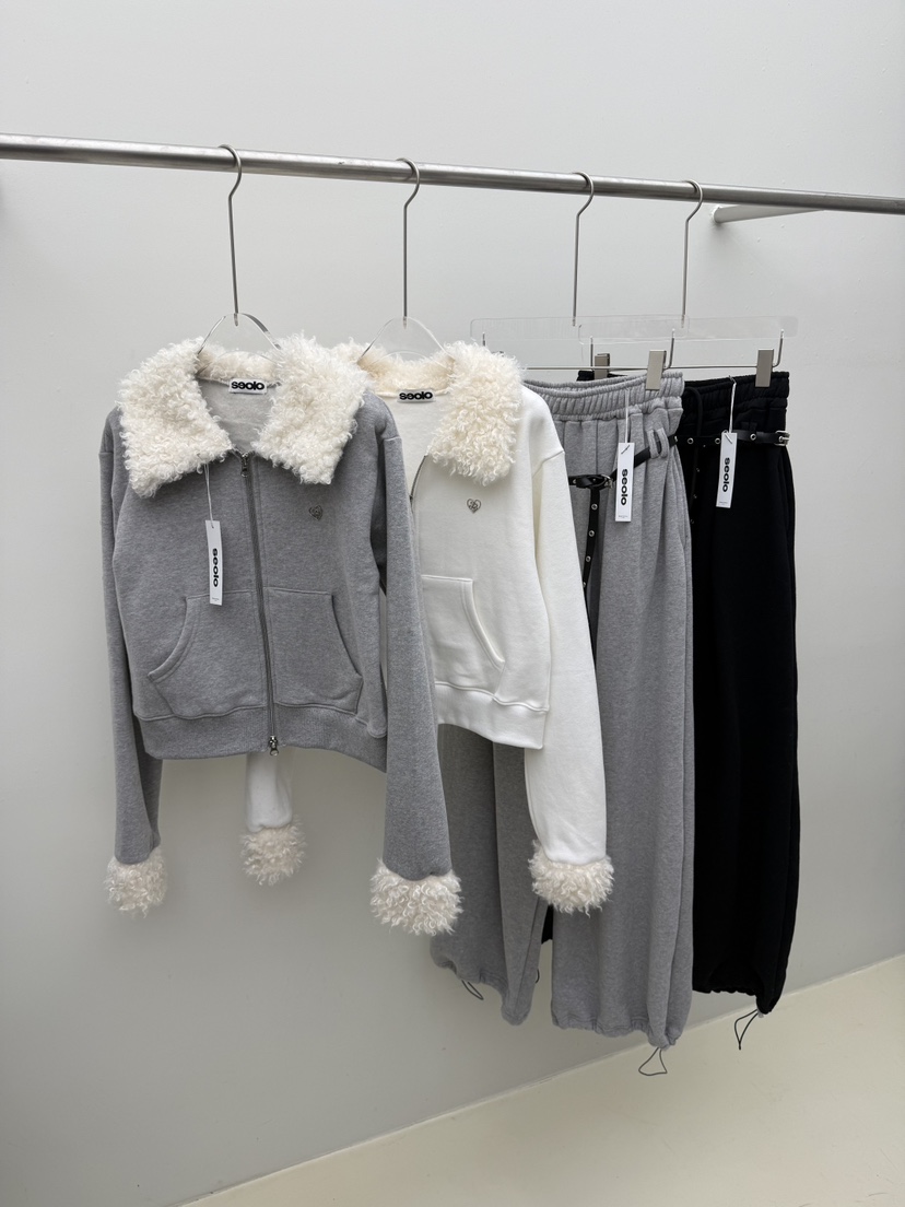 SEOLO韓國直郵㊣女裝新款時尚人氣休閑真品職業熱賣夾克拉鏈Seolo seoul夾克