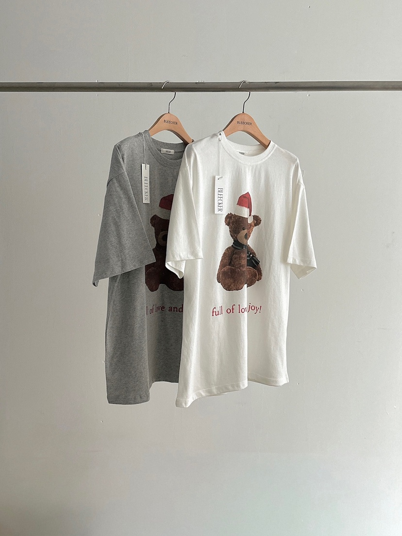 BLEECKER東大門㊣代購女裝新款休閑推薦25秋冬熱賣職業真品T恤BLEECKERT恤