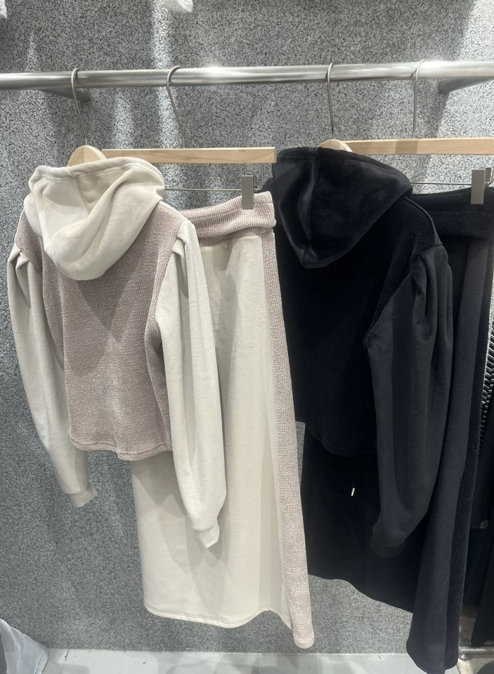 UNA/THE MAY東大門㊣代購女裝新款人氣推薦熱賣套裝套裝絨THEMAY/UNA套裝