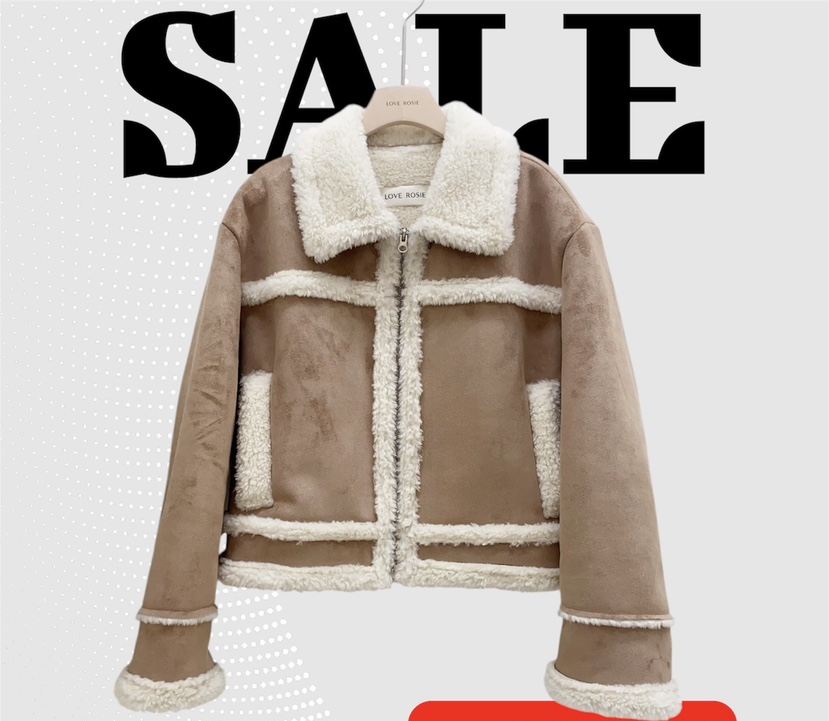 LOVE ROSIE東大門㊣直郵女士新品人氣休閑25秋冬熱賣夾克SaleLOVE ROSIE夾克圖色1