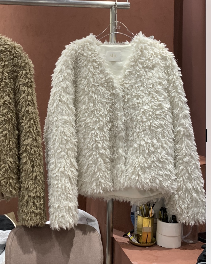 SLIT韓國直郵㊣女士新款推薦熱賣25秋冬時尚真品休閑短款大衣SLIT短款大衣圖色2