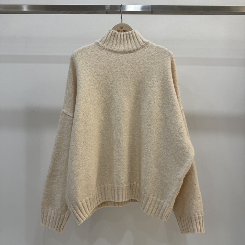 BLANC-A東大門㊣直郵女裝新品時尚熱賣職業休閑25秋冬針織衫BLANC-A針織衫圖色1