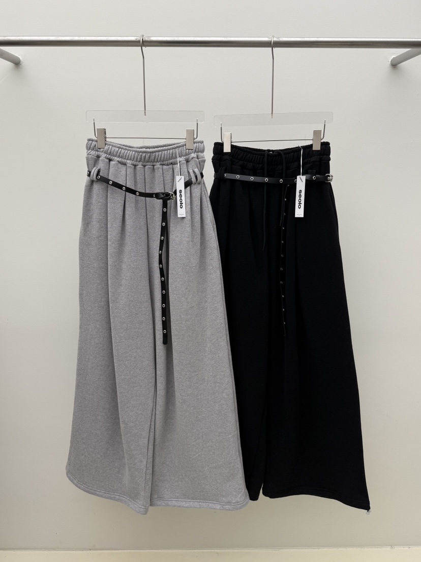 SEOLO東大門㊣代購女裝新品真品人氣休閑熱賣休閑褲套裝腰帶Seolo seoul休閑褲
