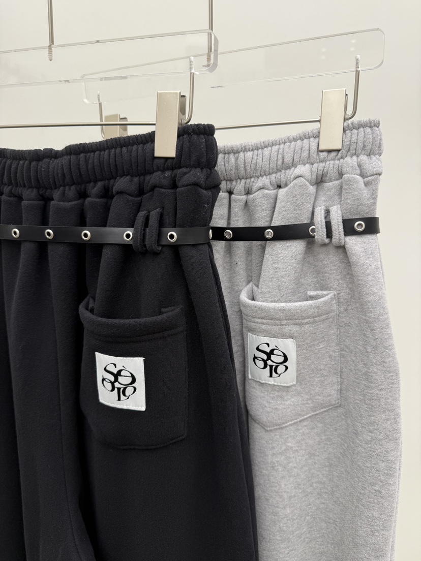 SEOLO東大門㊣代購女裝新品真品人氣休閑熱賣休閑褲套裝腰帶Seolo seoul休閑褲