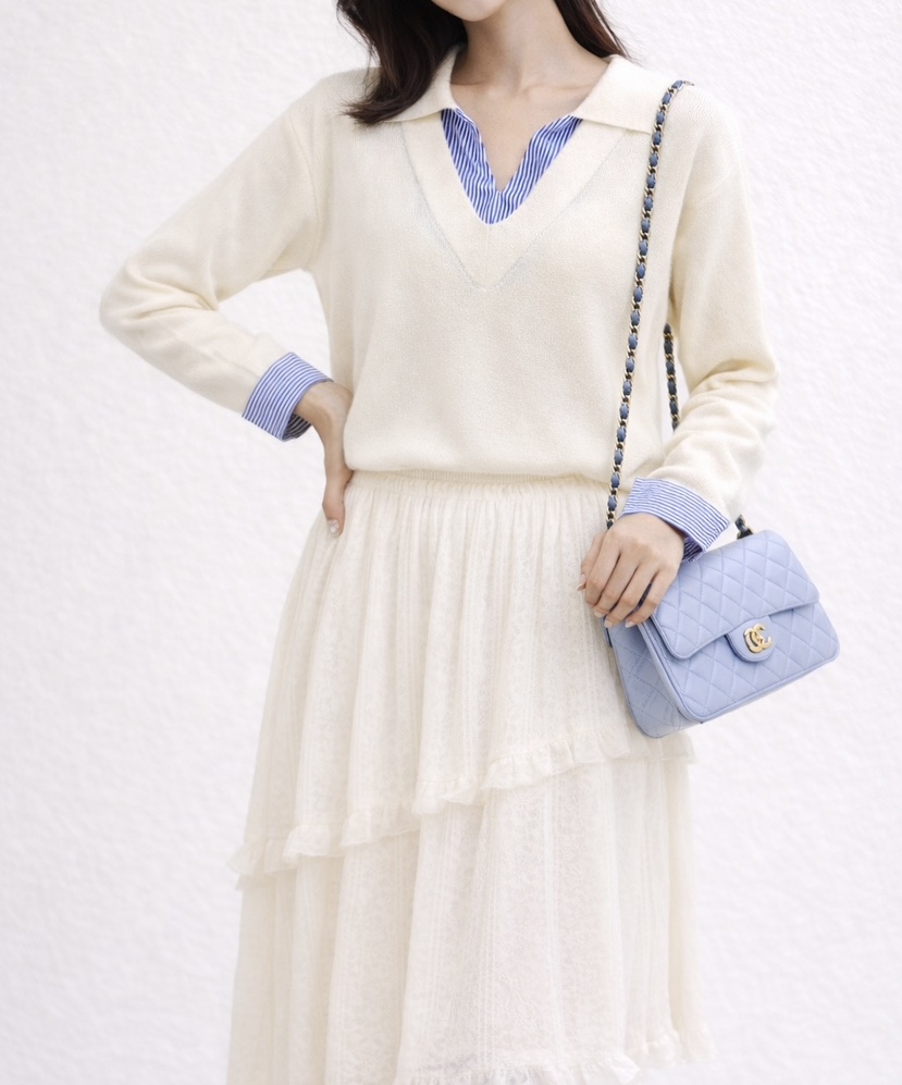 CORAL東大門㊣實拍女士新品職業推薦休閑25秋冬時尚熱賣針織衫CORAL針織衫