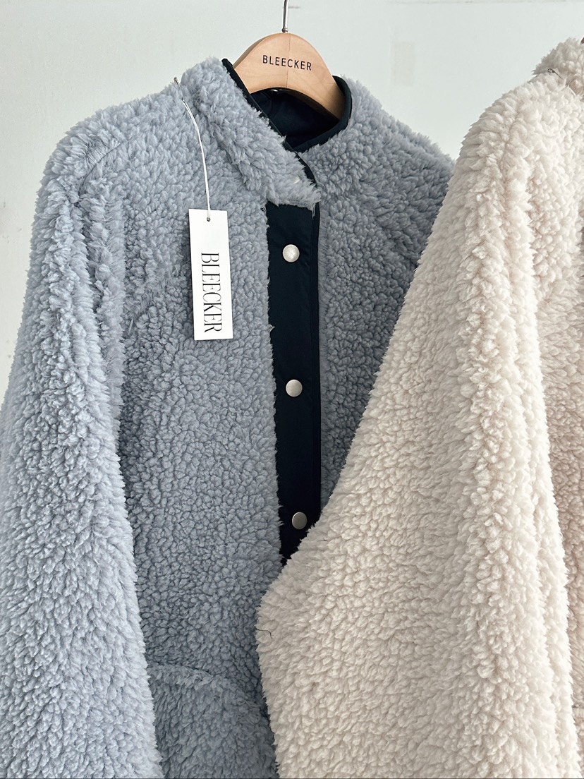 BLEECKER東大門㊣實拍女裝新品人氣推薦熱賣休閑夾克兩面可穿BLEECKER夾克