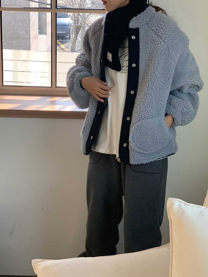 BLEECKER東大門㊣實拍女裝新品人氣推薦熱賣休閑夾克兩面可穿BLEECKER夾克