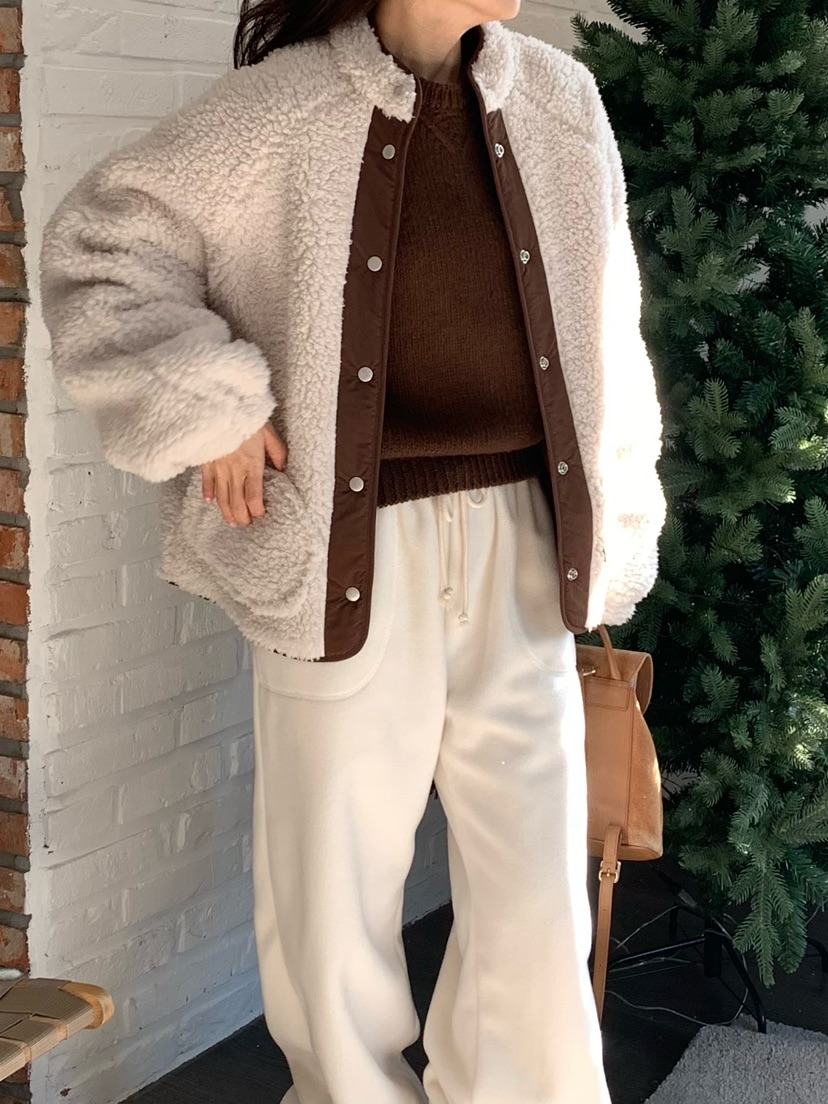 BLEECKER東大門㊣實拍女裝新品人氣推薦熱賣休閑夾克兩面可穿BLEECKER夾克