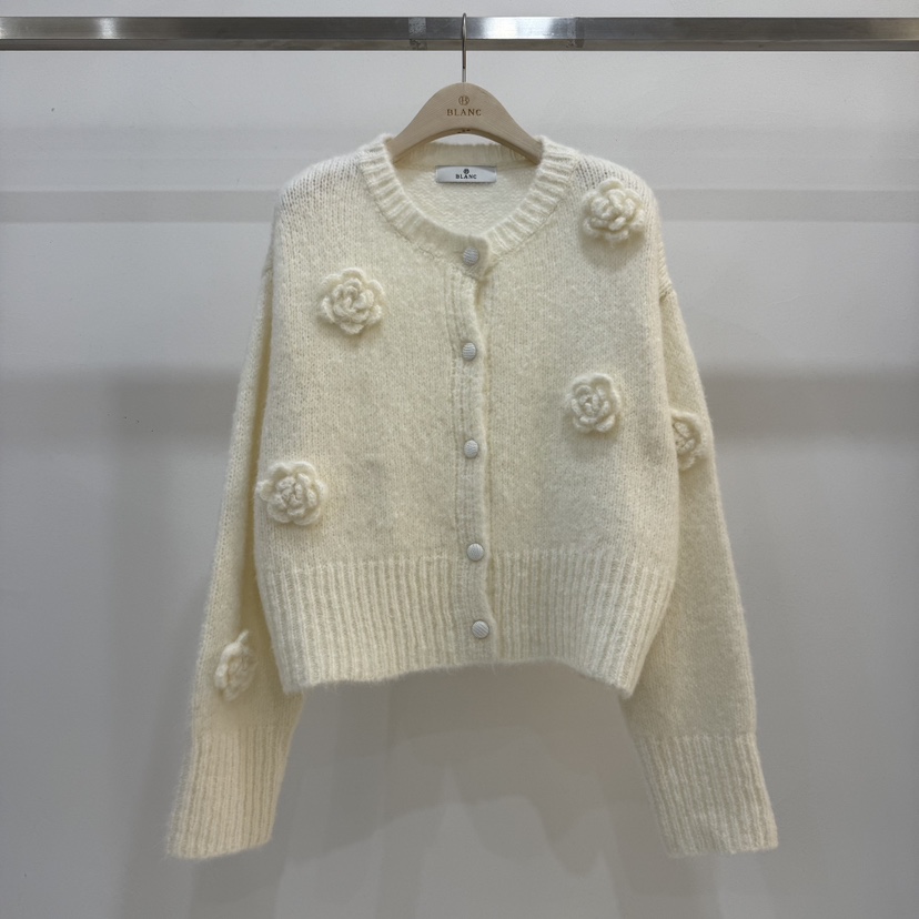 BLANC-A東大門㊣代購女裝新款人氣熱賣時尚休閑25秋冬針織衫BLANC-A針織衫圖色1