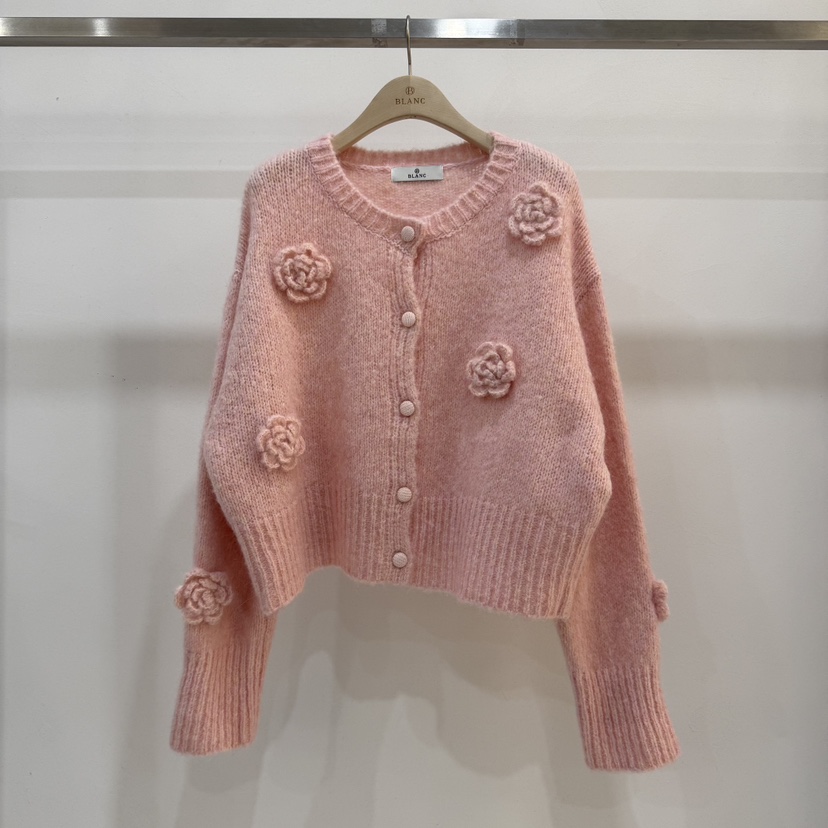 BLANC-A東大門㊣代購女裝新款人氣熱賣時尚休閑25秋冬針織衫BLANC-A針織衫圖色2