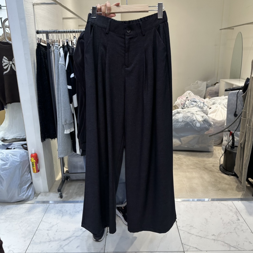 BLOOM韓國代購㊣女裝新款熱賣時尚人氣25秋冬休閑職業休閑褲BLOOM-Q休閑褲圖色2深藍色