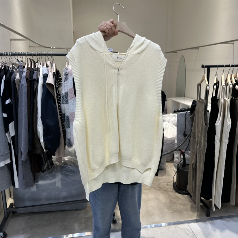 BLOOM韓國直郵㊣女裝新款休閑職業真品熱賣推薦時尚人氣馬甲BLOOM-Q馬甲圖色1