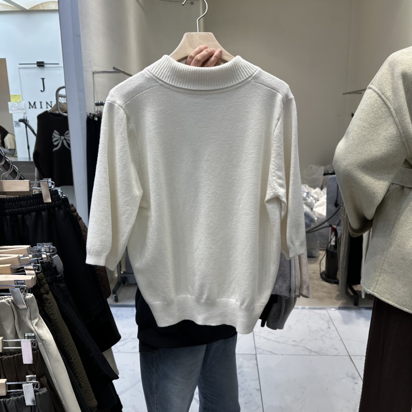 BLOOM韓國代購㊣女士新款熱賣休閑真品職業25秋冬推薦針織衫BLOOM-Q針織衫