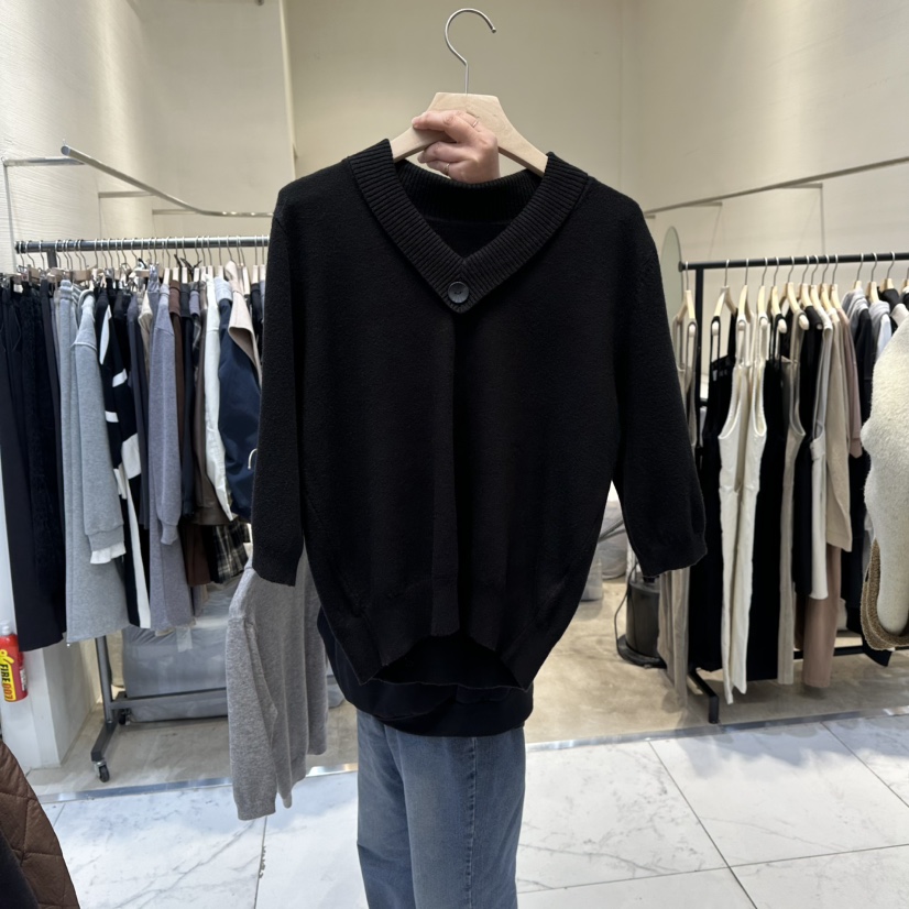 BLOOM韓國代購㊣女士新款熱賣休閑真品職業25秋冬推薦針織衫BLOOM-Q針織衫圖色5