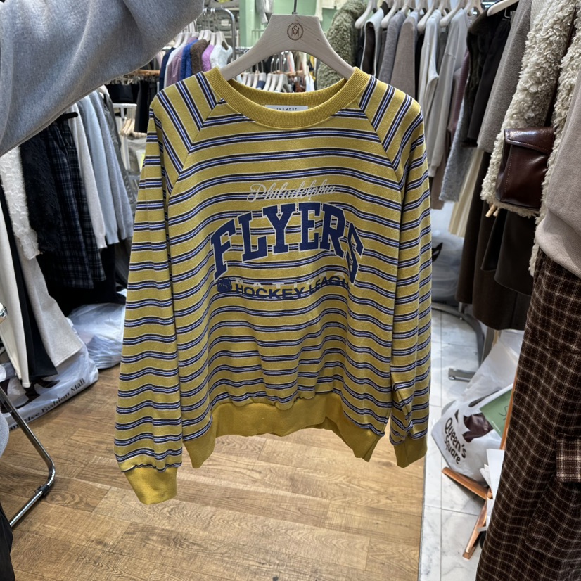 THE MOST-Q韓國代購㊣女裝新款推薦人氣時尚職業休閑衛衣THE MOST衛衣圖色3