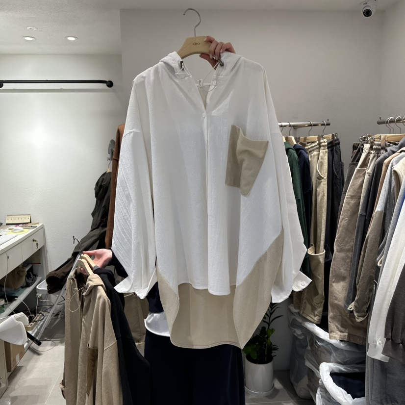 IN KIRA韓國直郵㊣女裝新品推薦真品熱賣時尚休閑襯衫蕾絲衫IN KIRA襯衫/蕾絲衫圖色1