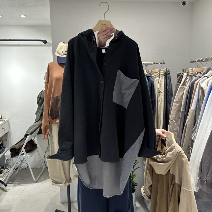 IN KIRA韓國直郵㊣女裝新品推薦真品熱賣時尚休閑襯衫蕾絲衫IN KIRA襯衫/蕾絲衫圖色3