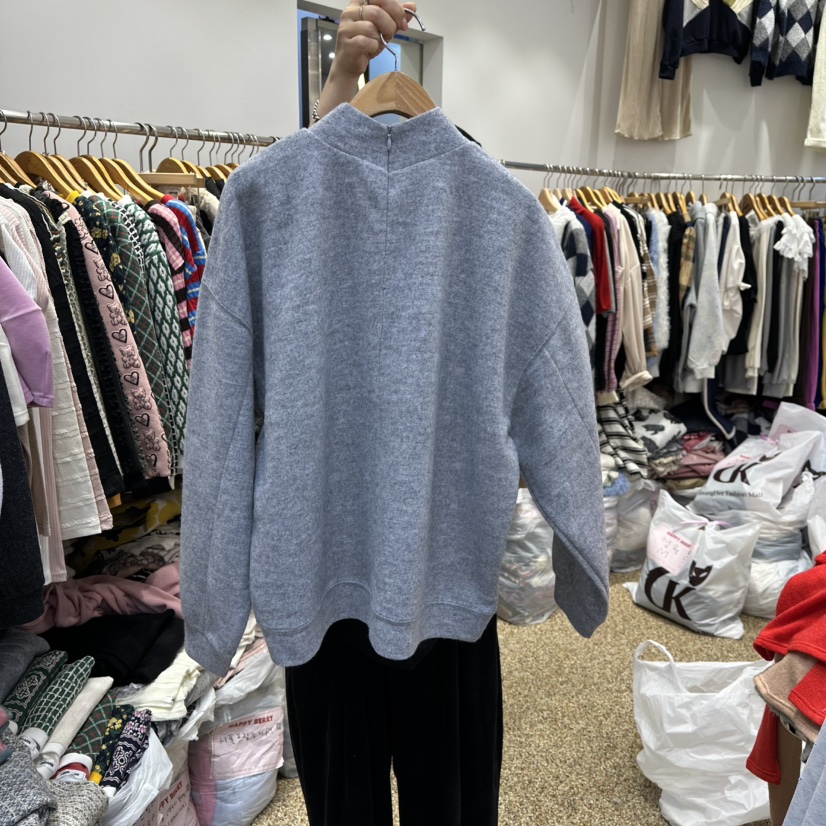 HAPPYBERRY東大門㊣直郵女裝新款職業25秋冬熱賣時尚衛衣貂皮HAPPYBERRY衛衣