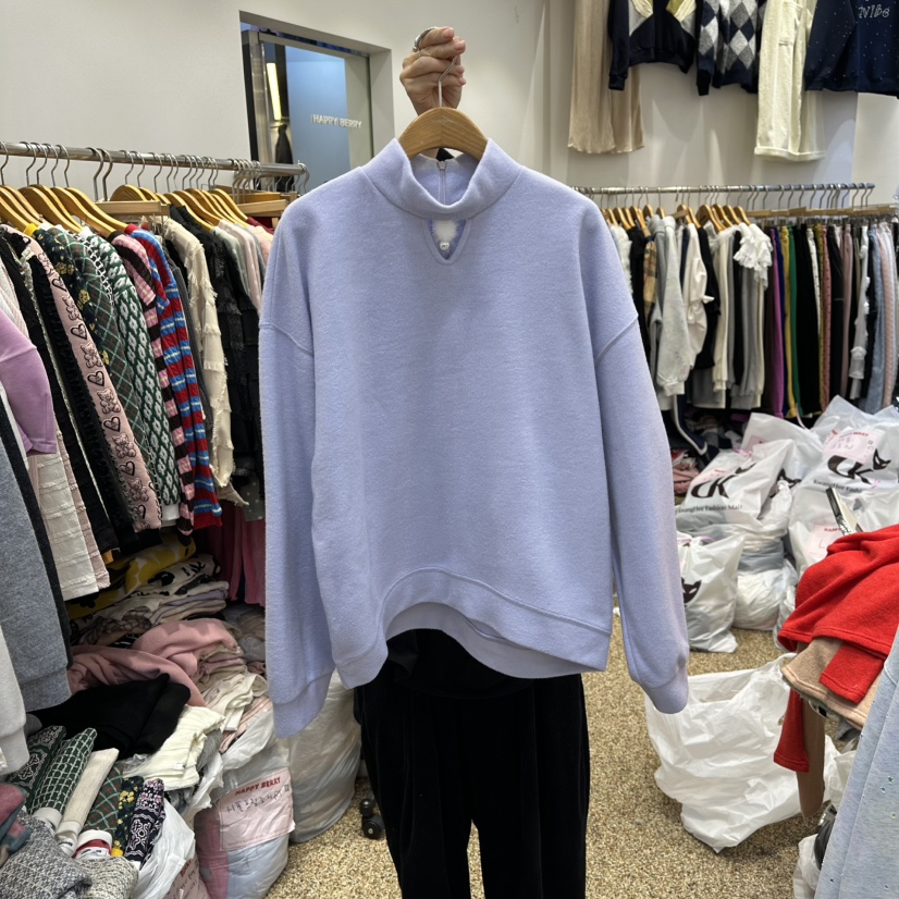 HAPPYBERRY東大門㊣直郵女裝新款職業25秋冬熱賣時尚衛衣貂皮HAPPYBERRY衛衣圖色2