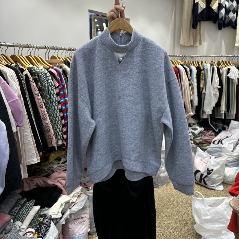 HAPPYBERRY東大門㊣直郵女裝新款職業25秋冬熱賣時尚衛衣貂皮HAPPYBERRY衛衣圖色3