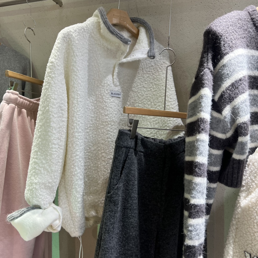 BLACKFRIDAY東大門㊣實拍女裝新款休閑職業時尚真品25秋冬衛衣BLACK FRIDAY衛衣圖色3