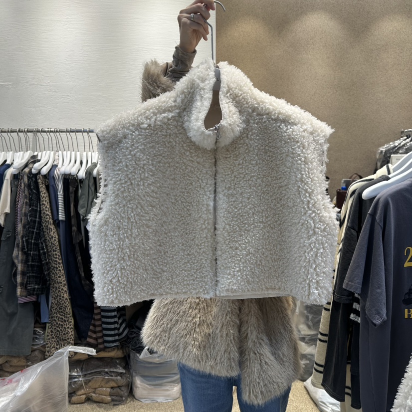 HEIL韓國代購㊣女士新款人氣職業25秋冬熱賣時尚推薦真品馬甲HEIL馬甲圖色1