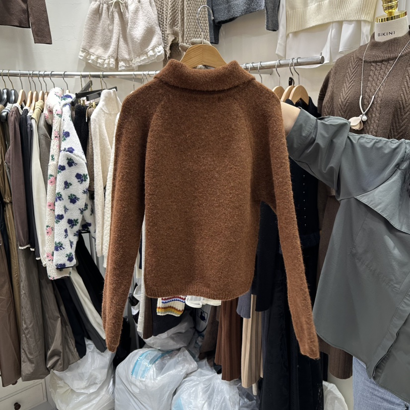 BIKINI東大門㊣直郵女士新款職業真品熱賣時尚休閑人氣針織衫BIKINI針織衫