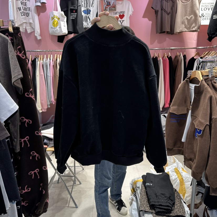 K STORY東大門㊣實拍女士新品時尚休閑人氣熱賣職業夾克加絨K STORY夾克