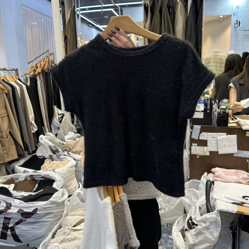 SANS東大門㊣直郵女裝新品時尚真品25秋冬推薦人氣職業熱賣T恤SANST恤圖色5