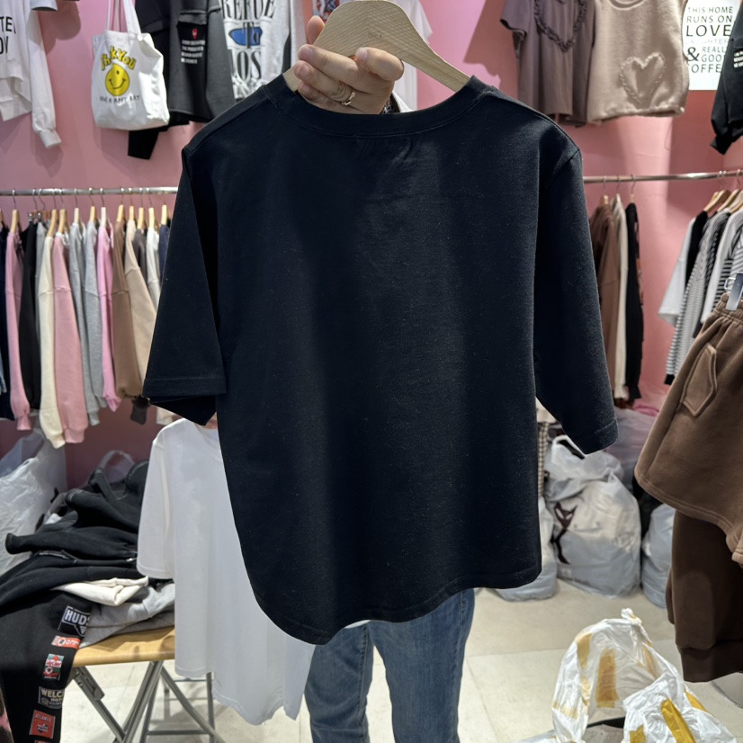 K STORY東大門㊣直郵女士新款休閑時尚真品25秋冬人氣熱賣T恤K STORYT恤