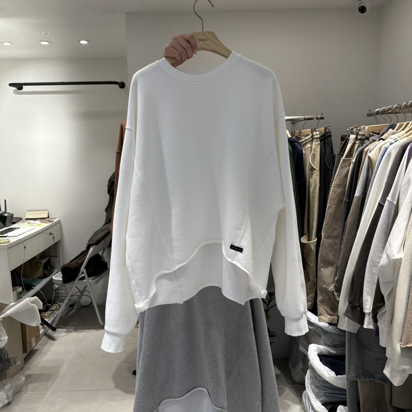 IN KIRA東大門㊣直郵女士新款真品時尚熱賣25秋冬休閑長袖T恤IN KIRA長袖T恤圖色1