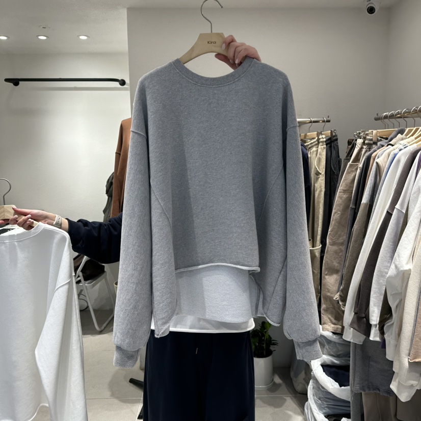 IN KIRA東大門㊣直郵女士新款真品時尚熱賣25秋冬休閑長袖T恤IN KIRA長袖T恤圖色2