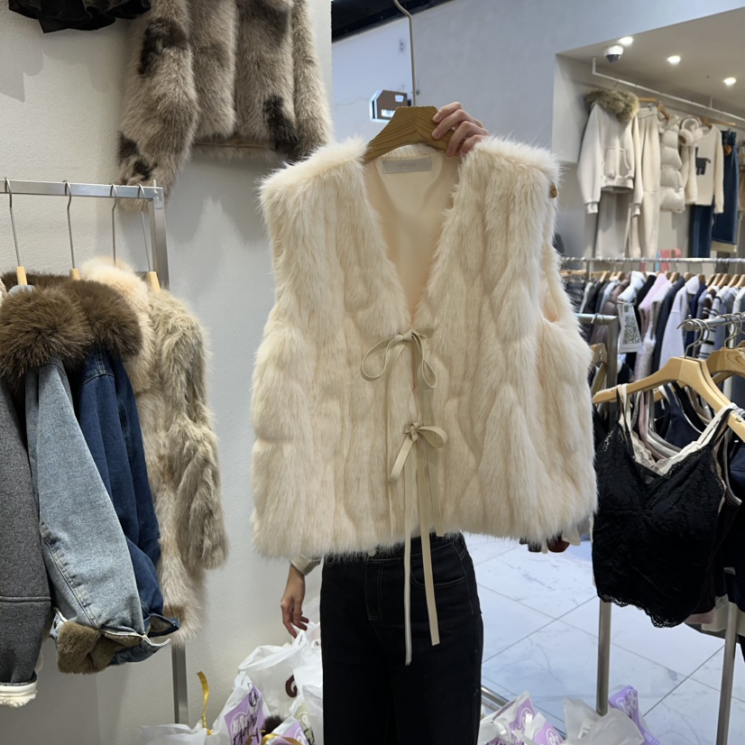 HIPTIQUE韓國直郵㊣女士新款職業熱賣人氣25秋冬真品馬甲兔子HIPTIQUE馬甲圖色1