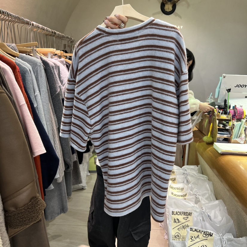 BLACKFRIDAY韓國代購㊣女裝新款人氣時尚推薦職業真品休閑T恤BLACK FRIDAYT恤
