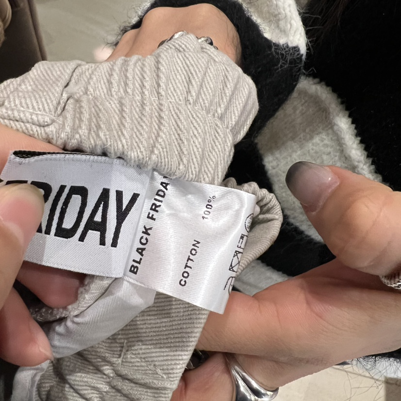 BLACKFRIDAY東大門㊣直郵女士新款職業熱賣人氣休閑褲不含腰帶BLACK FRIDAY休閑褲