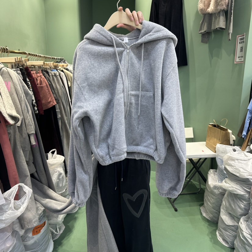 ROMANTIC NEWYORK東大門㊣實拍女裝新款時尚衛衣不含內搭加絨ROMANTIC NEWYORK衛衣圖色2