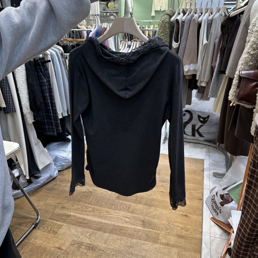 THE MOST-Q韓國代購㊣女裝新品職業真品25秋冬推薦長袖T恤THE MOST長袖T恤