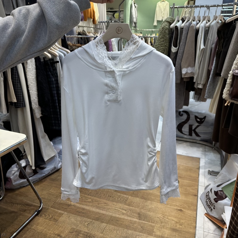 THE MOST-Q韓國代購㊣女裝新品職業真品25秋冬推薦長袖T恤THE MOST長袖T恤圖色1