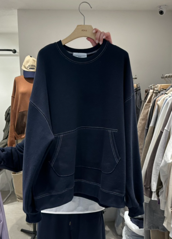 IN KIRA東大門㊣代購女裝新品熱賣推薦時尚25秋冬休閑衛衣IN KIRA衛衣圖色4
