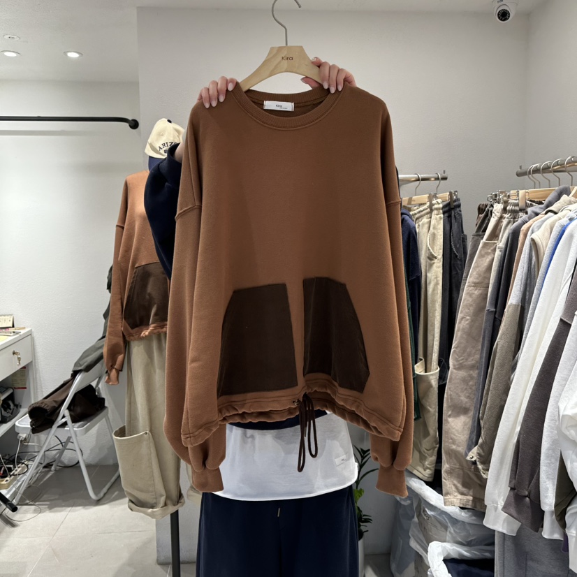 IN KIRA東大門㊣直郵女裝新品人氣25秋冬熱賣職業時尚衛衣IN KIRA衛衣圖色2