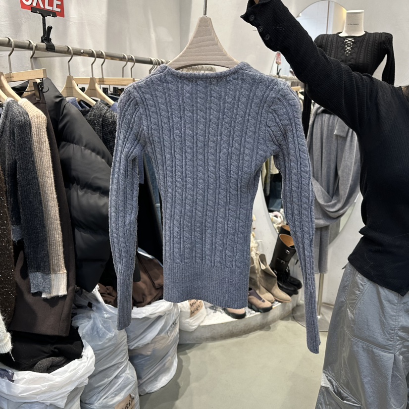 ULTRAORANGE韓國直郵㊣女士新品推薦真品時尚人氣職業針織衫GILT/ULTRAORANGE針織衫