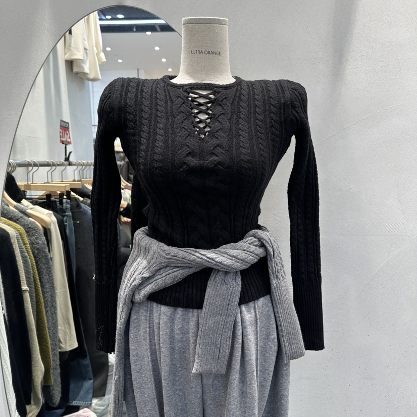 ULTRAORANGE韓國直郵㊣女士新品推薦真品時尚人氣職業針織衫GILT/ULTRAORANGE針織衫圖色2