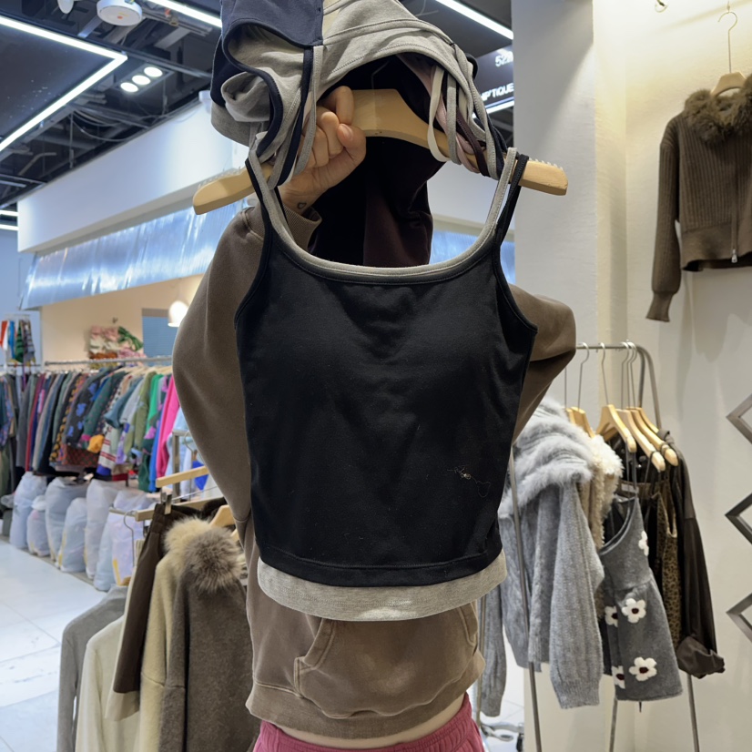 HIPTIQUE韓國直郵㊣女士新品25秋冬休閑真品時尚熱賣吊帶背心HIPTIQUE吊帶/背心圖色4