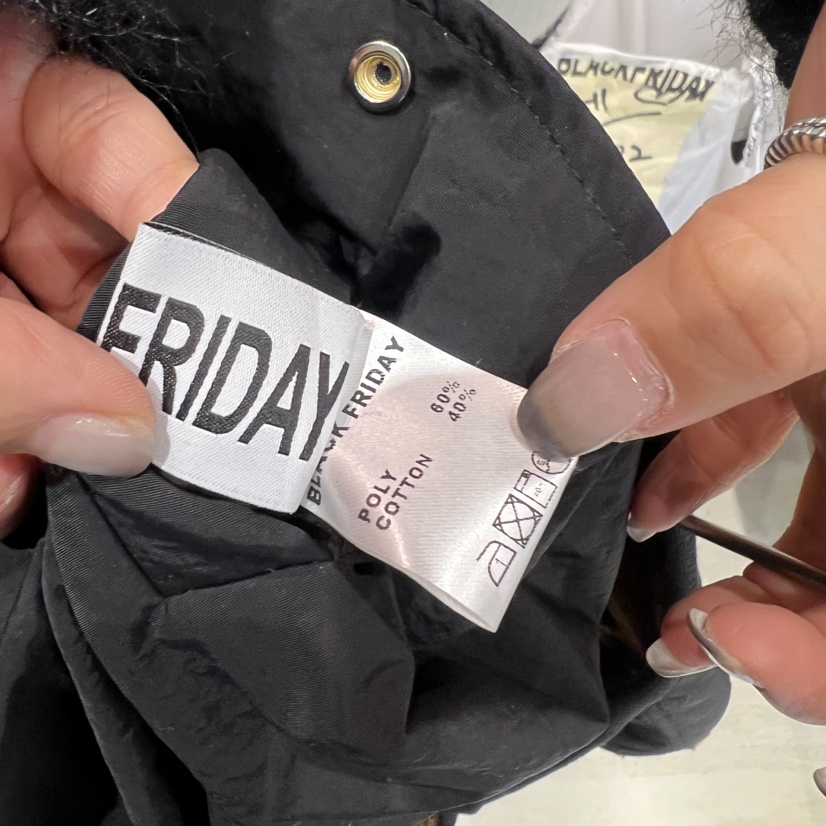 BLACKFRIDAY韓國直郵㊣女裝新款人氣推薦熱賣25秋冬馬甲雙面BLACK FRIDAY馬甲